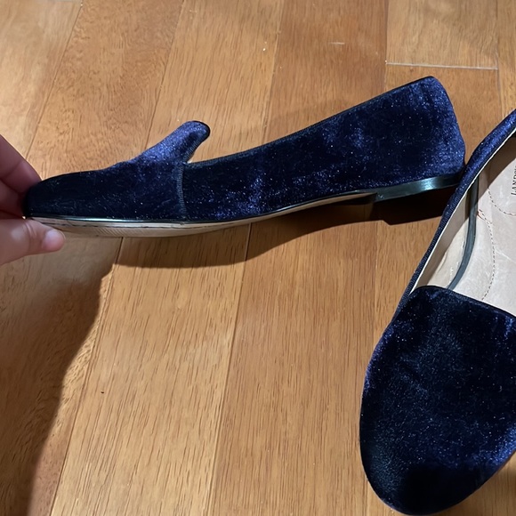 Worn 1x Sapphire Velvet style loafer - 8.5 - Picture 2 of 3